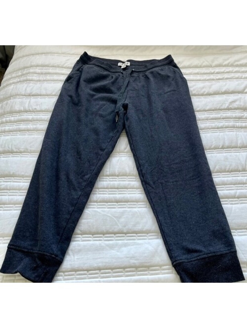 Orvis Men's Classic Collection Jogger Sweatpants Gray Color Sz L Good Condition